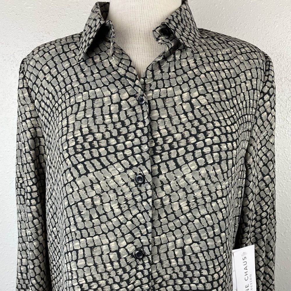 NWT Josephine Chaus Matching Button Down Shirt an… - image 3